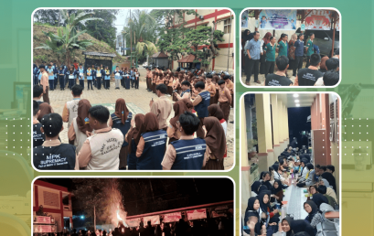 Latihan Dasar Kepemimpinan untuk Seluruh Organisasi Kesiswaan yang ada di SMKN 17 Samarinda, 10-11 April 2026