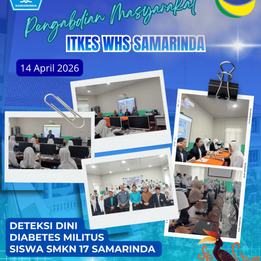 Itkes WHS melakukan Pengabdian MAsyarakat di SMKN 17 Samarinda, 14 April 2026