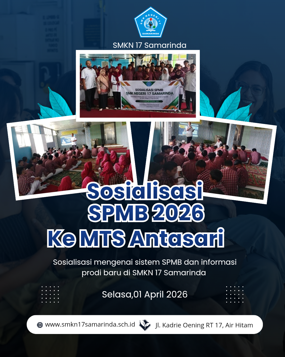 Sosialisasi SPMB ke MTS Antasari, 01 April 2026 Sosialisasi SPMB ke MTS Antasari, 01 April 2026