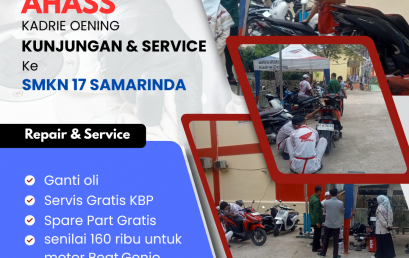 Astra Motor Kadrie Oening Melakukan Kunjung Service Ke SMKN 17 Samarinda, 05 Mei 2026