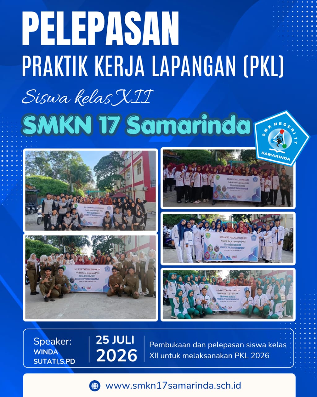 Pelepasan Siswa Kelas XII untuk melaksanakan PKL 2026