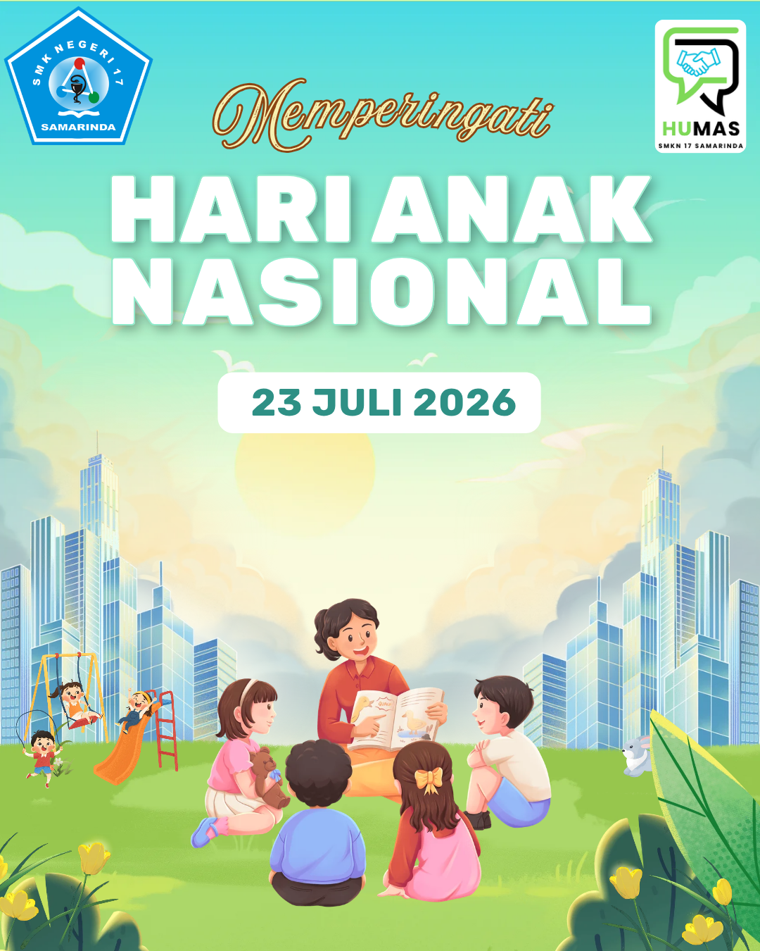 Selamat Hari Anak Nasional 23 Juli 2026 Selamat Hari Anak Nasional 23 Juli 2026