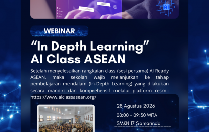 SMKN 17 Samarinda mengikuti AI Class ASEAN
