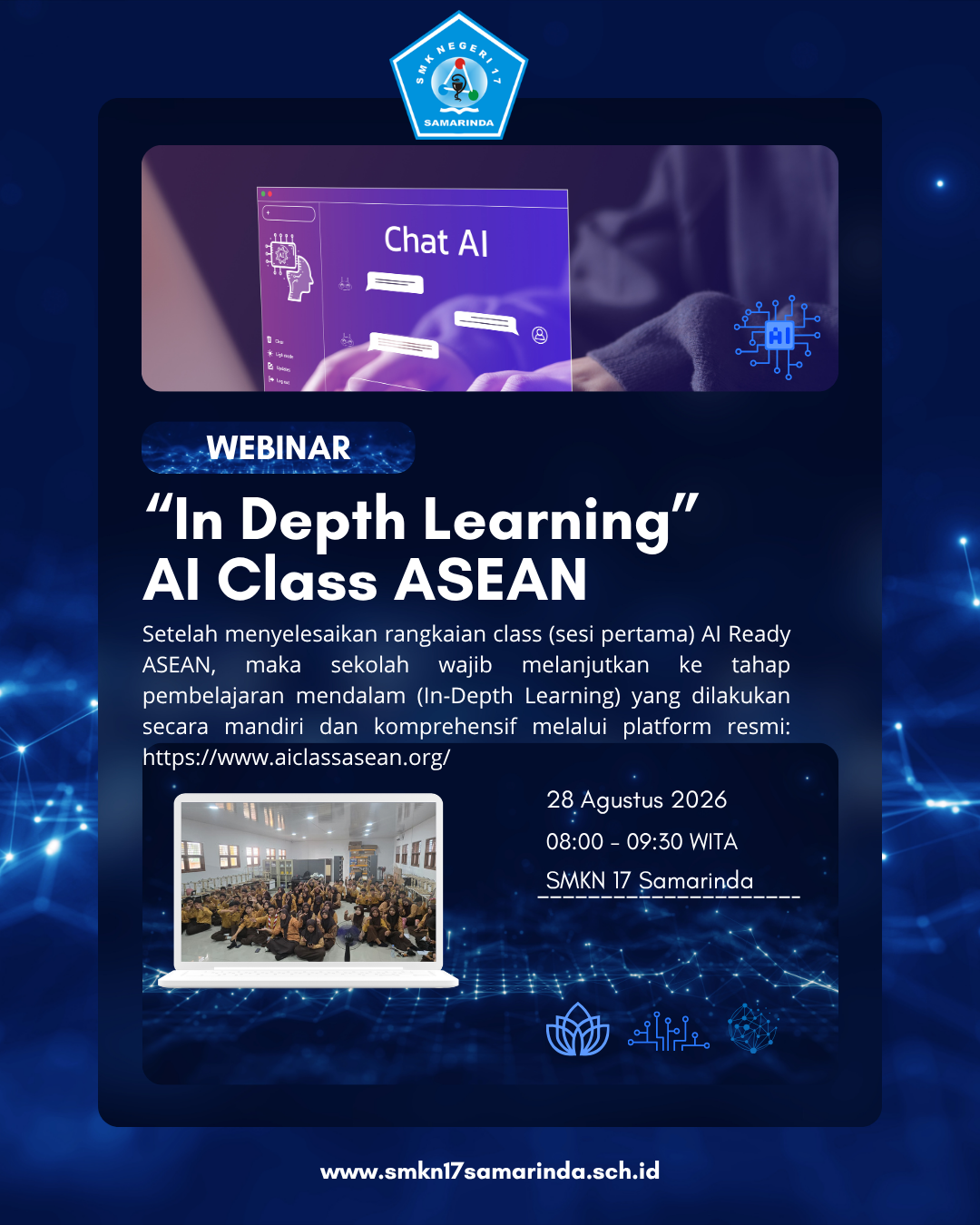 SMKN 17 Samarinda mengikuti AI Class ASEAN SMKN 17 Samarinda mengikuti AI Class ASEAN