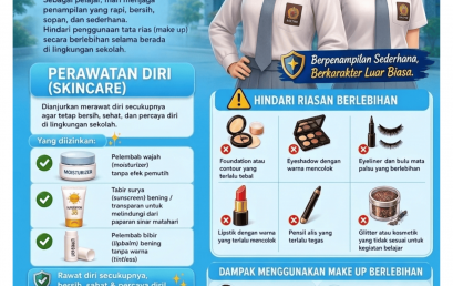 Berpenampilan cantik boleh saja, tapi jangan berlebihan