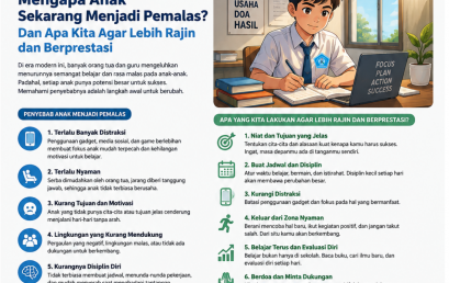 Mengapa Anak Sekarang Terlihat Semakin Malas? Saatnya Bangkit dan Berprestasi