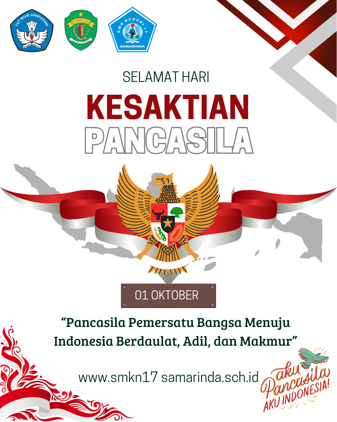SMK Negeri 17 Samarinda Peringati Hari Kesaktian Pancasila 1 Oktober 2026 SMK Negeri 17 Samarinda Peringati Hari Kesaktian Pancasila 1 Oktober 2026